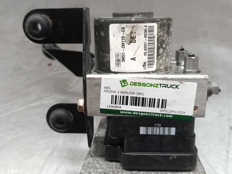 Recambio de abs para mazda 3 berlina (bk) 1.6 vvt active referencia OEM IAM 3M512M110CA  