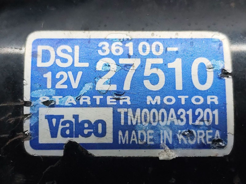 Recambio de motor arranque para hyundai accent (lc) crdi gl referencia OEM IAM   