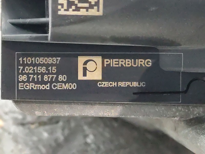 Recambio de valvula egr para peugeot 207 x-line referencia OEM IAM 5056390200  