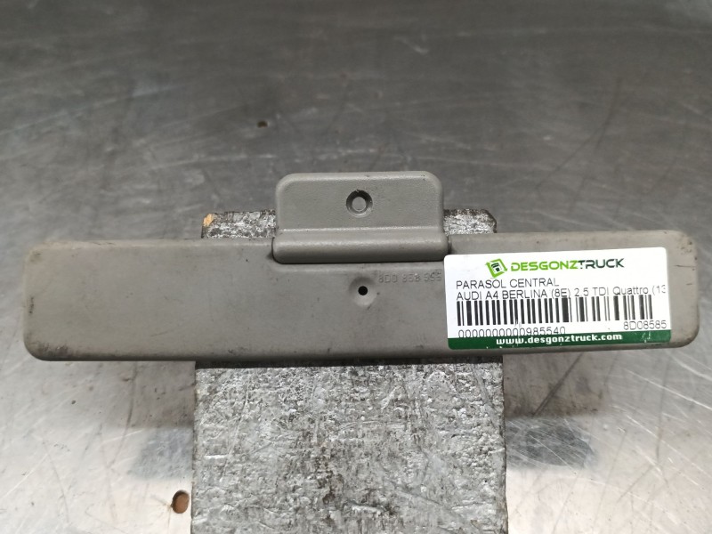Recambio de parasol central para audi a4 berlina (8e) 2.5 tdi quattro (132kw) referencia OEM IAM 8D0858555  