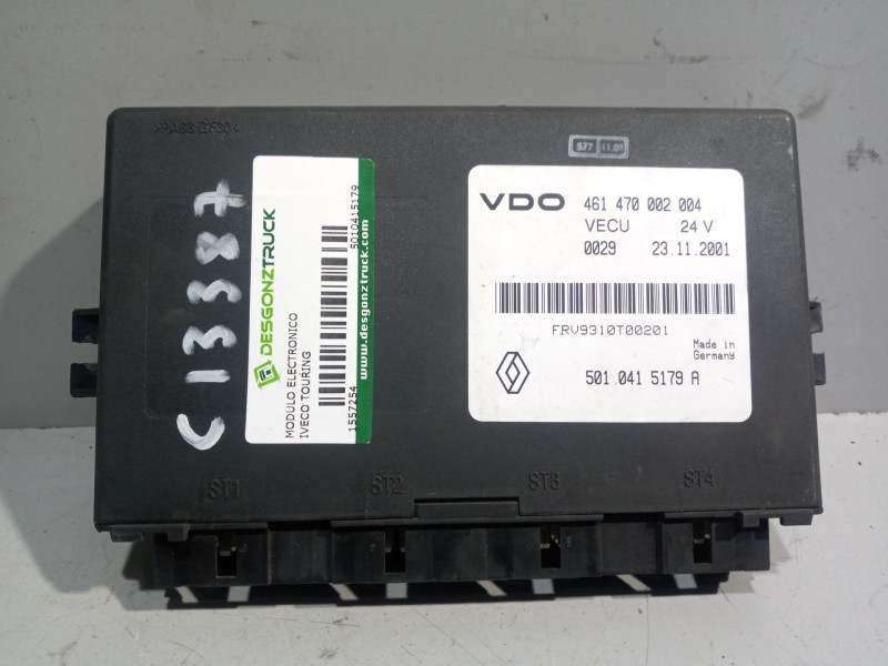 Recambio de modulo electronico para iveco touring eurorider d-43 referencia OEM IAM 5010415179 461470002004 