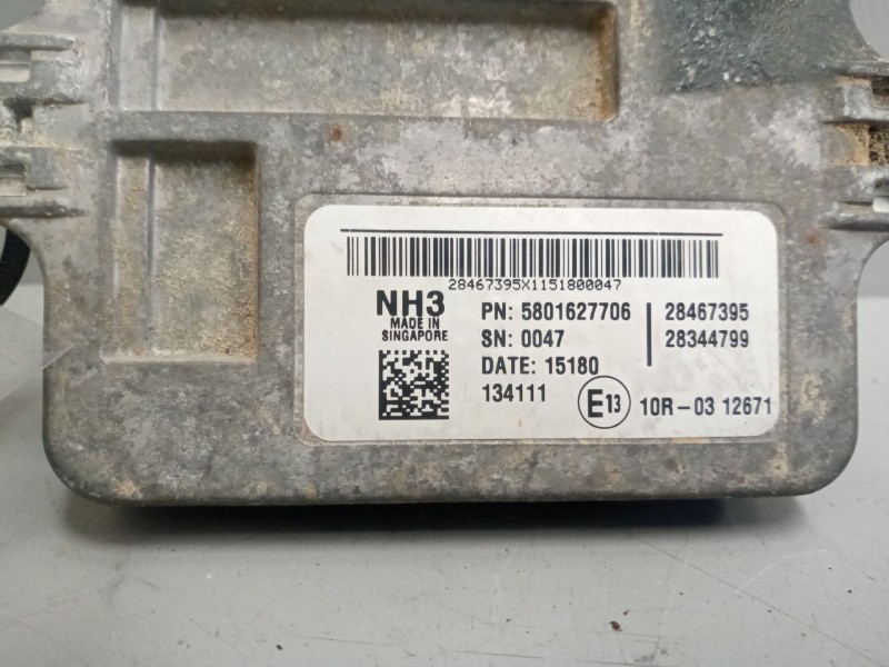 Recambio de modulo electronico para iveco stralis (as) 11.1 diesel referencia OEM IAM 5801627706  