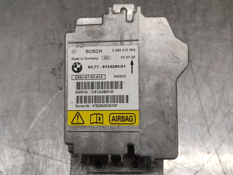 Recambio de centralita airbag para bmw 1 (e81) 118 d referencia OEM IAM 6577913428001  