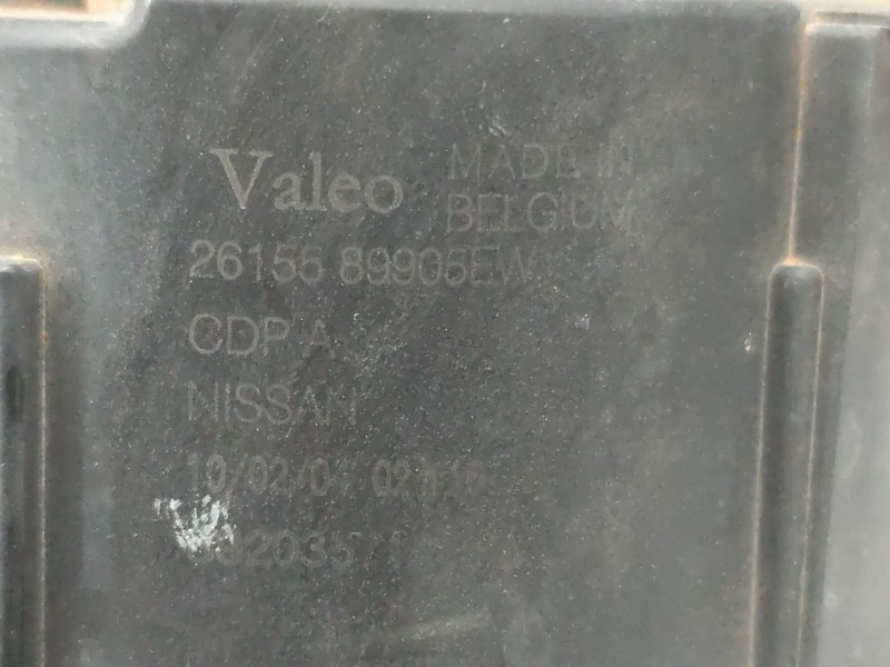 Recambio de faro antiniebla izquierdo para nissan x-trail (t30) comfort referencia OEM IAM   