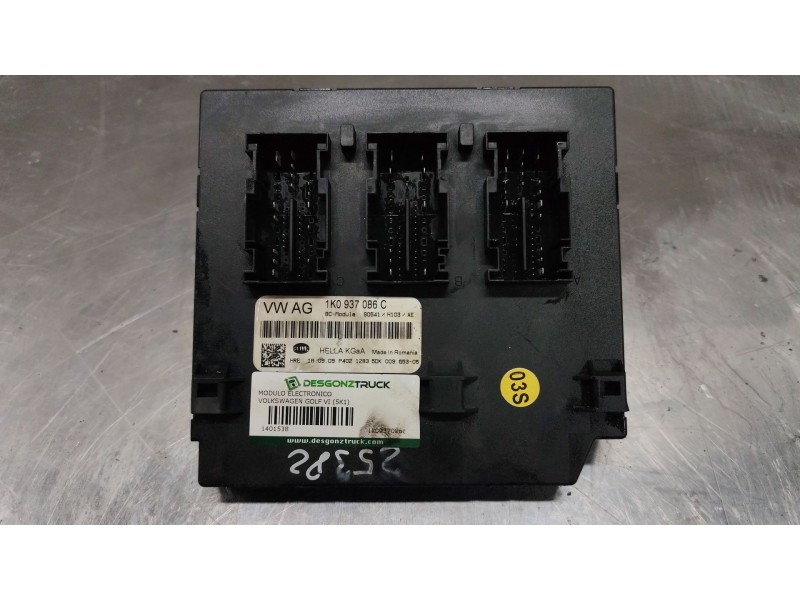 Recambio de modulo electronico para volkswagen golf vi (5k1) 2.0 tdi referencia OEM IAM 1k0937086c  