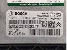 Recambio de centralita motor uce para citroën c4 lim. business referencia OEM IAM 0281019819 9805947680  2