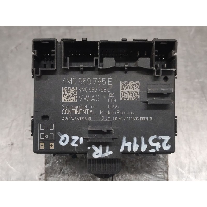 Recambio de centralita comfort para audi q7 (4mb, 4mg, 4mq) 3.0 tdi quattro referencia OEM IAM 4M0959795E  