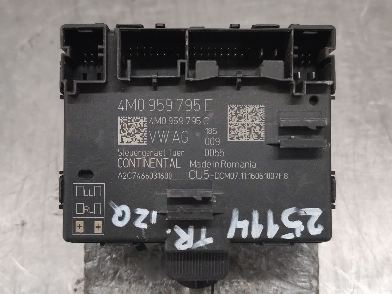 Recambio de centralita comfort para audi q7 (4mb, 4mg, 4mq) 3.0 tdi quattro referencia OEM IAM 4M0959795E  