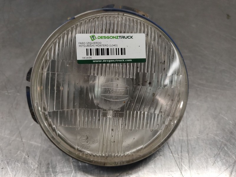 Recambio de faro izquierdo para mitsubishi montero (l040) 2500 td (2-ptas.) referencia OEM IAM   