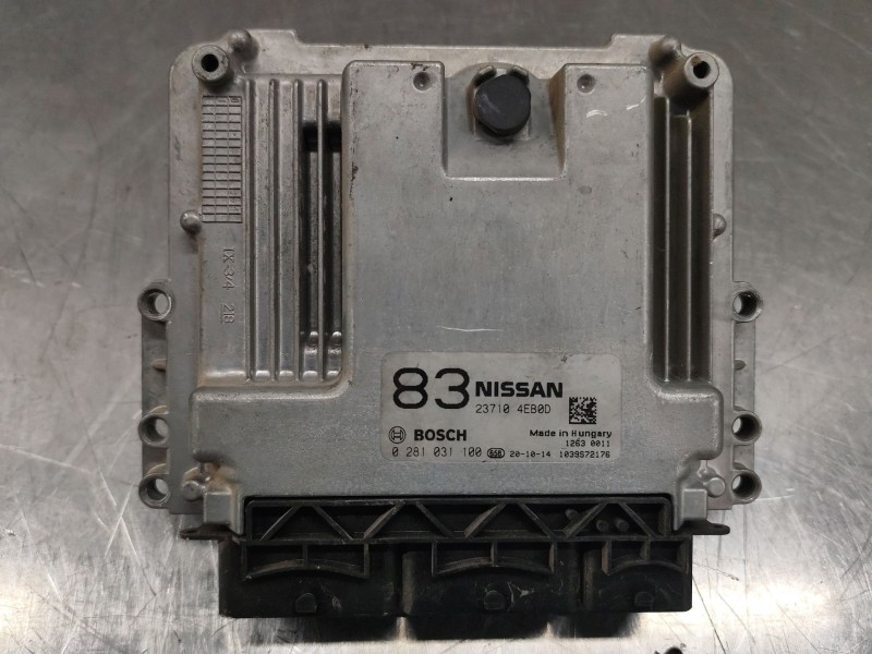 Recambio de centralita motor uce para nissan qashqai ii (j11, j11_) 1.6 dci referencia OEM IAM 237104EB0D  