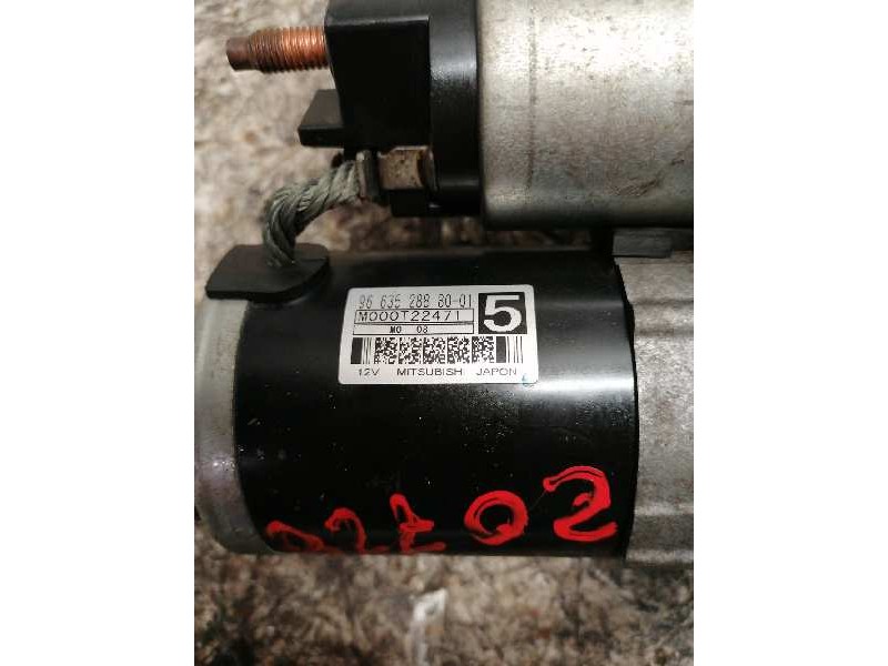 Recambio de motor arranque para citroen c4 lim. seduction referencia OEM IAM 9663528880 M000T22471 12 DIENTES