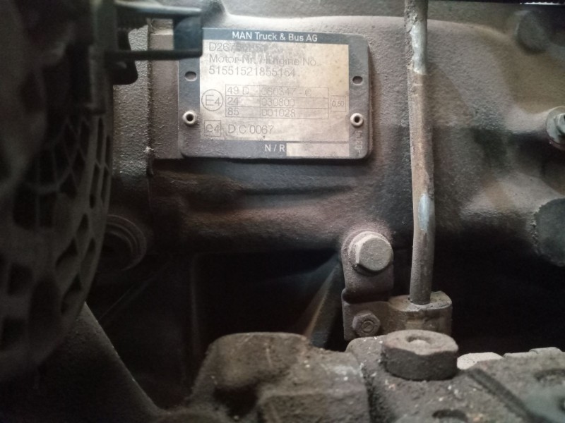 Recambio de despiece motor para man tgx 18.xxx fg / 4x2 ll xl referencia OEM IAM D2676LF51  