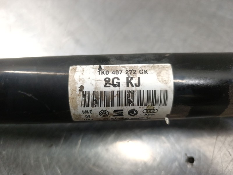 Recambio de transmision delantera izquierda para volkswagen golf vi (5k1) 2.0 tdi referencia OEM IAM 1k0407272gk  