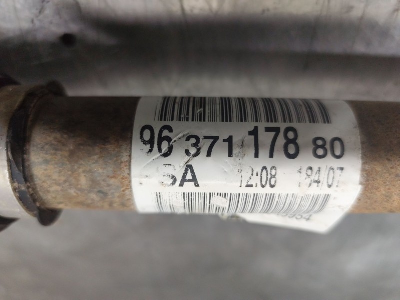 Recambio de transmision delantera derecha para citroën c4 berlina lx referencia OEM IAM 9637117880  