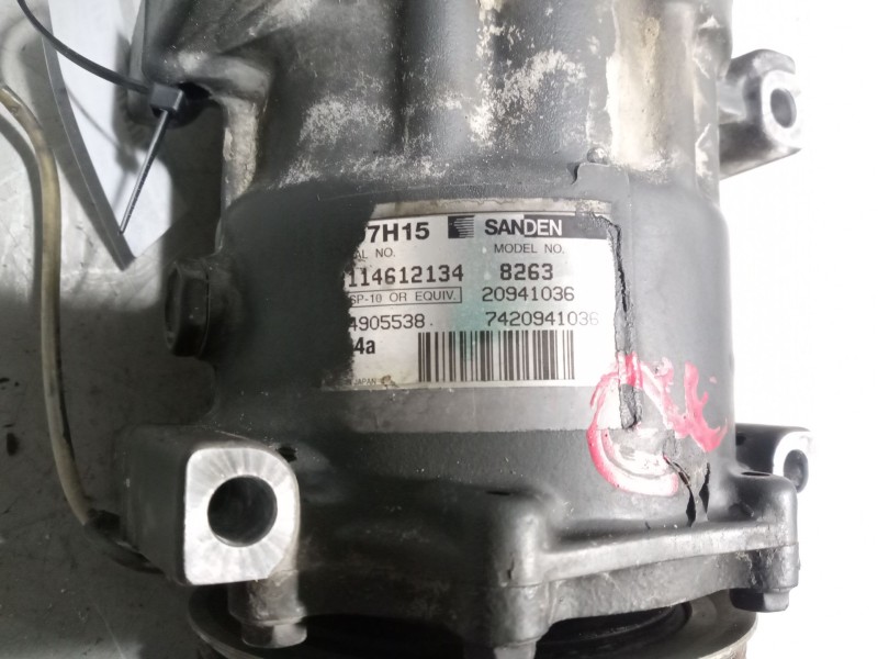 Recambio de compresor aire acondicionado para renault midlum referencia OEM IAM 7420941036 20941036 