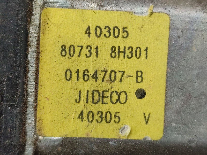 Recambio de elevalunas delantero izquierdo para nissan x-trail (t30) comfort referencia OEM IAM 807318H301  