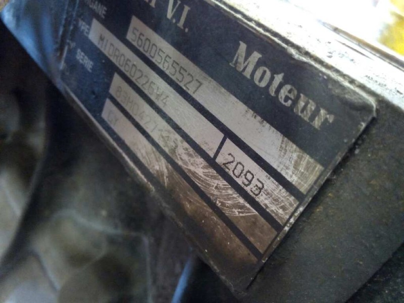 Recambio de despiece motor para . renault dg320.26 referencia OEM IAM MIDR06226W4 5600565527 