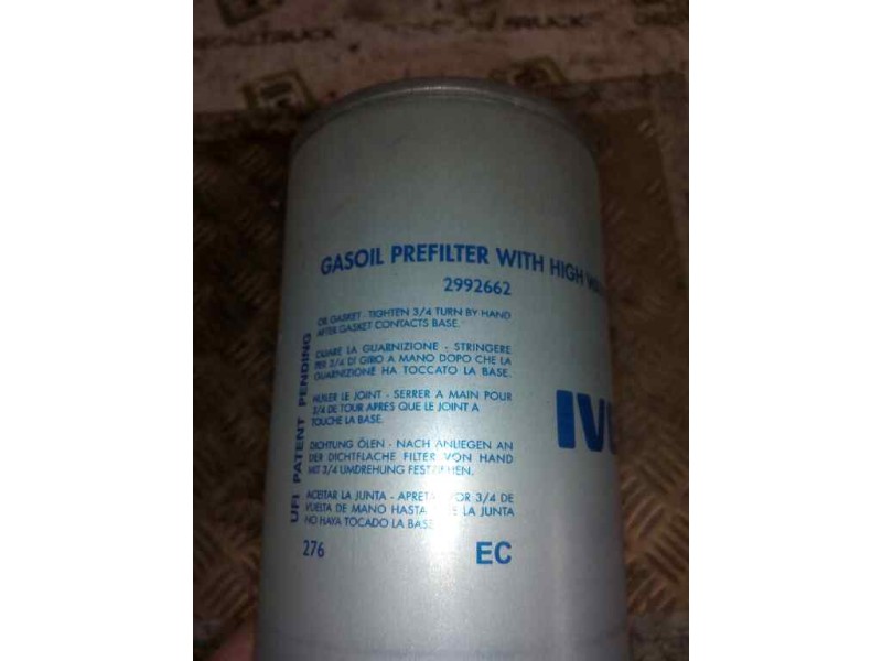 Recambio de filtro gasoil para . renault dg320.26 referencia OEM IAM 2992662 MARCA :IVECO 