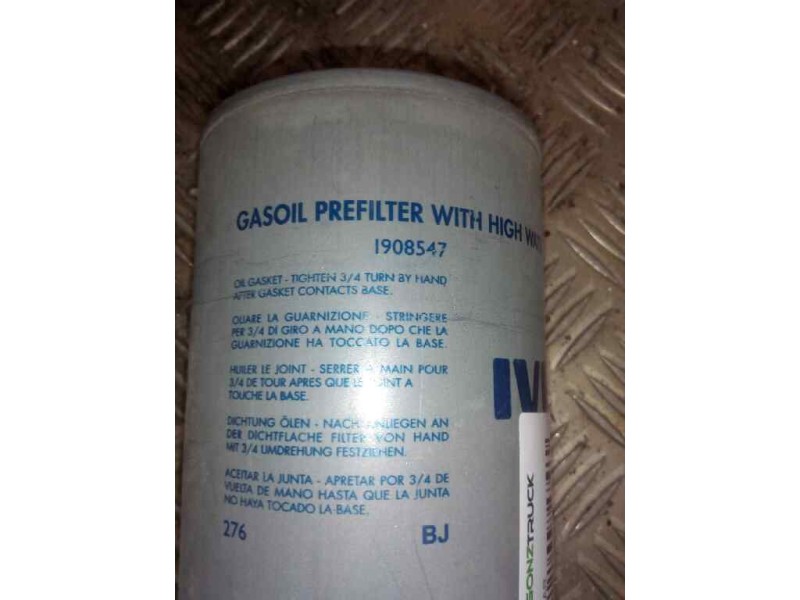 Recambio de filtro gasoil para . renault dg320.26 referencia OEM IAM 1908547 MARCA:IVECO 