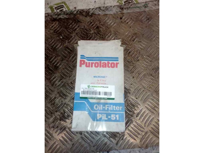 Recambio de filtro aceite para . renault dg320.26 referencia OEM IAM PIL51 MARCA:PUROLATOR 