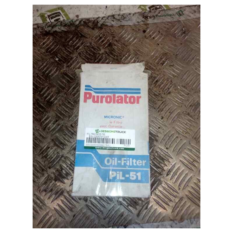 Recambio de filtro aceite para . renault dg320.26 referencia OEM IAM PIL51 MARCA:PUROLATOR 