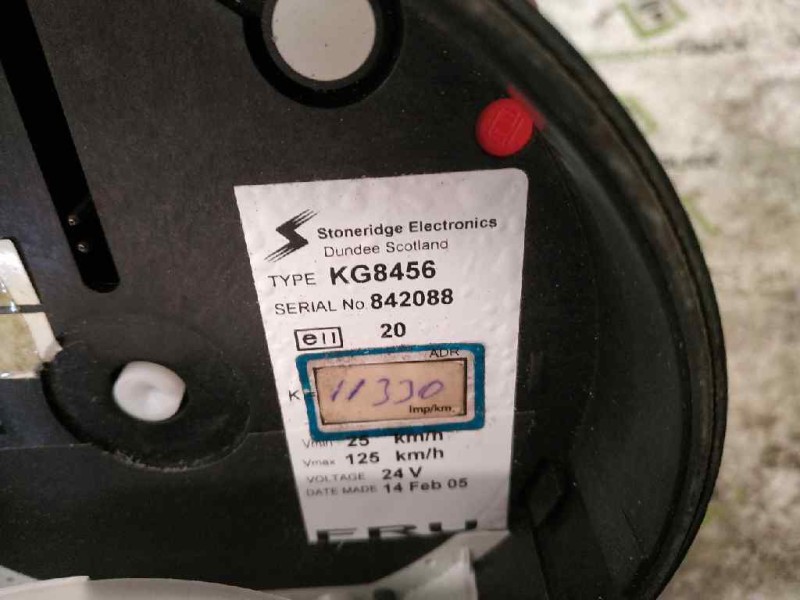 Recambio de tacografo para . renault dg320.26 referencia OEM IAM KG8456 842088 14FEB05