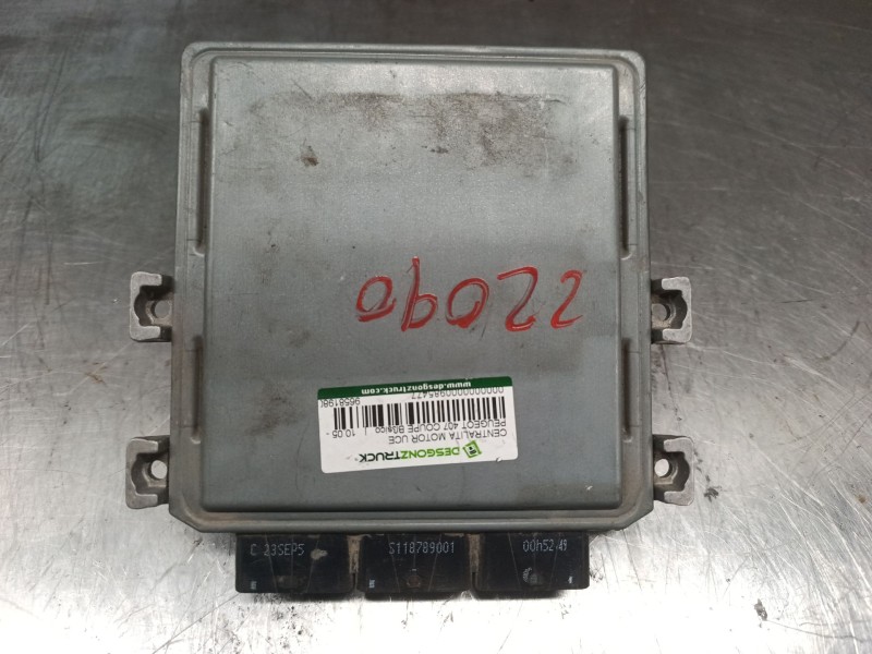 Recambio de centralita motor uce para peugeot 407 coupe básico referencia OEM IAM 9658198080 9648237680 5WS40379AT