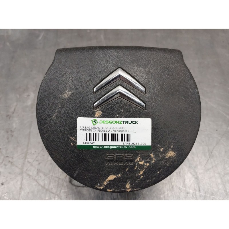 Recambio de airbag delantero izquierdo para citroën c4 picasso i monospace (ud_) 1.6 hdi referencia OEM IAM 5AHB1H2651300  