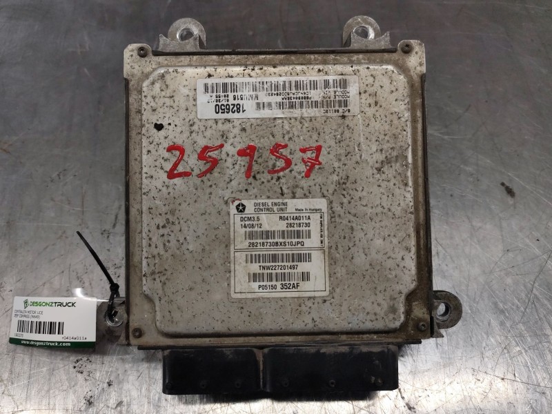 Recambio de centralita motor uce para jeep compass (mk49) 2.2 crd referencia OEM IAM r0414a011a  