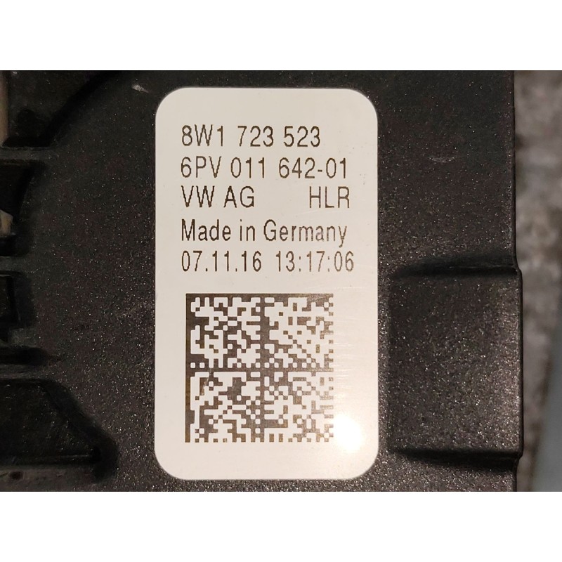 Recambio de pedal acelerador para audi q7 (4mb, 4mg, 4mq) 3.0 tdi quattro referencia OEM IAM 8W1723523  