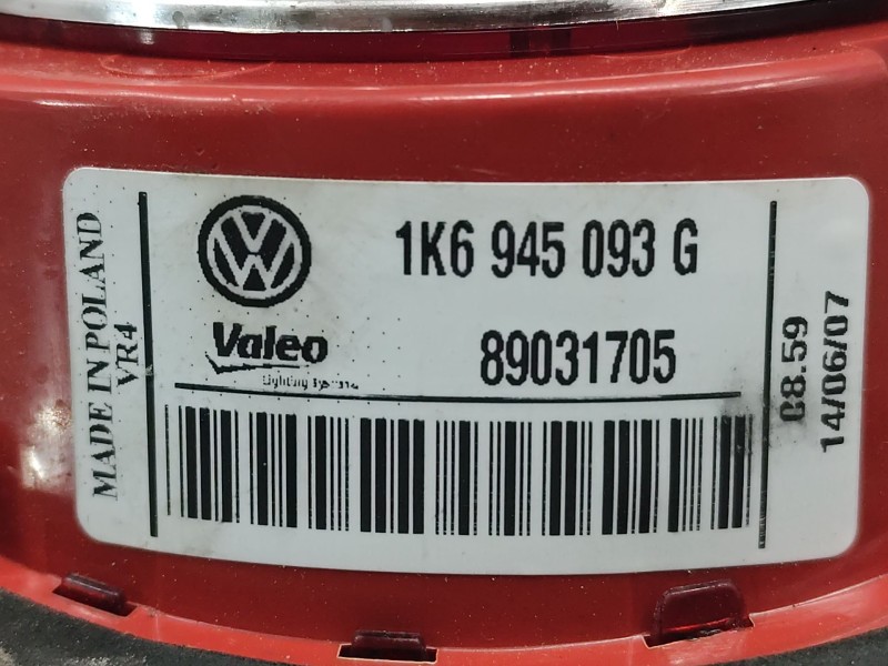 Recambio de piloto trasero izquierdo para volkswagen golf v (1k1) 1.9 tdi referencia OEM IAM 1k6945093g  