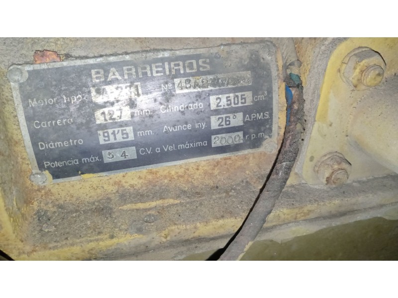 Recambio de despiece motor para barreiros trucks . . referencia OEM IAM A231  
