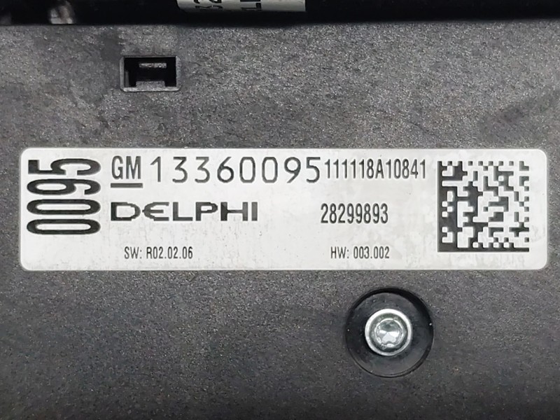 Recambio de mando calefaccion / aire acondicionado para opel astra j lim. excellence referencia OEM IAM 13360105 13360095 