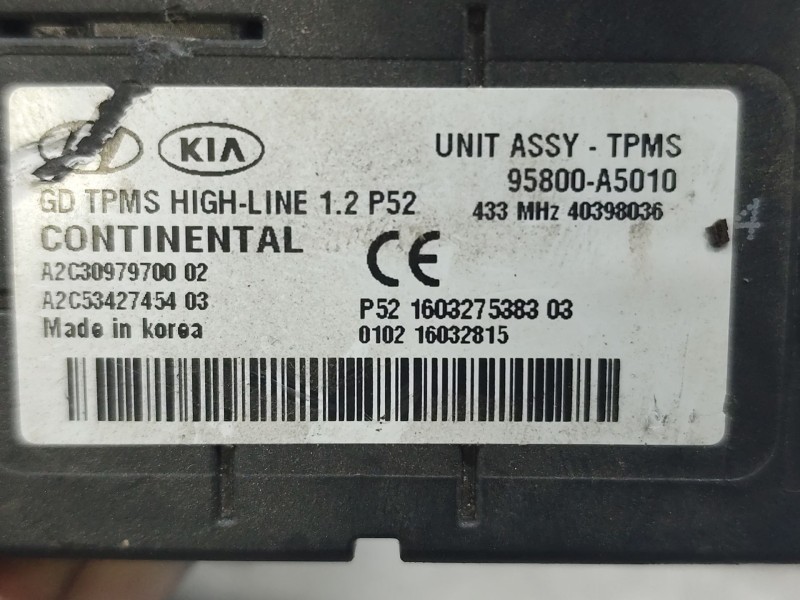 Recambio de sensor para hyundai i30 (gd) 1.6 crdi referencia OEM IAM A2C3097970002  