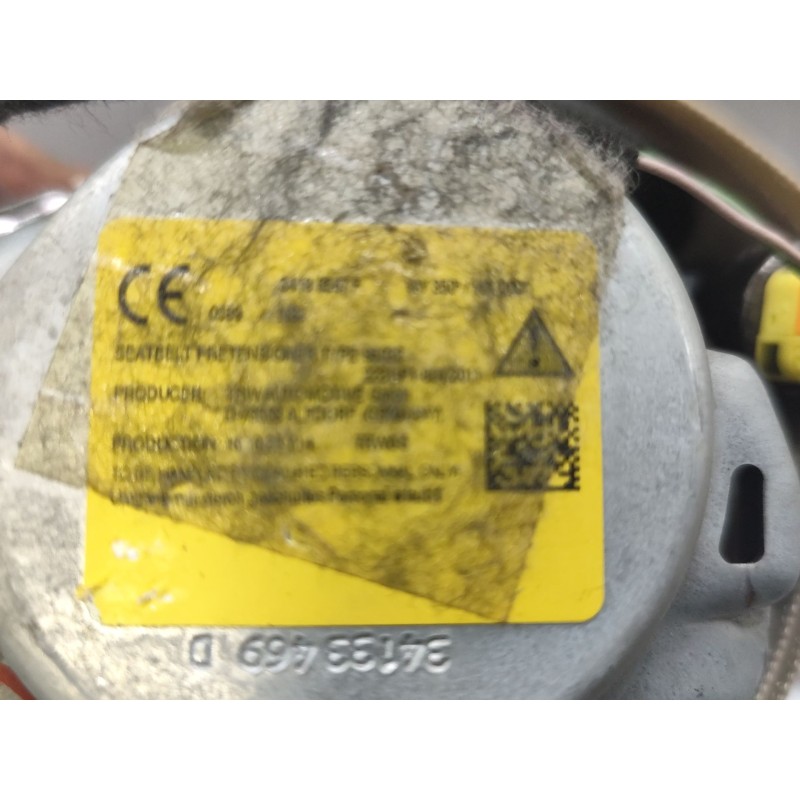 Recambio de cinturon seguridad trasero derecho para audi q7 (4mb, 4mg, 4mq) 3.0 tdi quattro referencia OEM IAM   