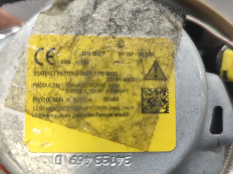 Recambio de cinturon seguridad trasero derecho para audi q7 (4mb, 4mg, 4mq) 3.0 tdi quattro referencia OEM IAM   