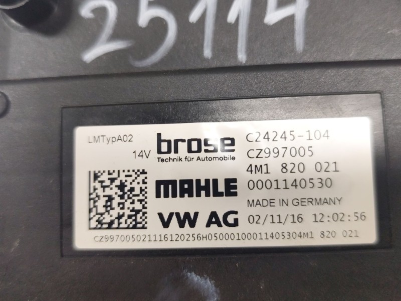 Recambio de ventilador calefaccion para audi q7 (4mb, 4mg, 4mq) 3.0 tdi quattro referencia OEM IAM 4M1820021  