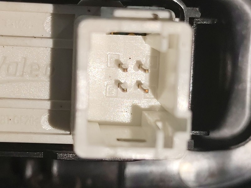 Recambio de mando elevalunas trasero derecho para peugeot 308 active referencia OEM IAM   