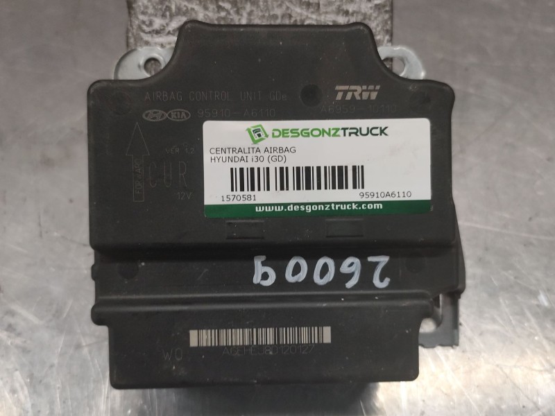 Recambio de centralita airbag para hyundai i30 (gd) 1.6 crdi referencia OEM IAM 95910A6110  