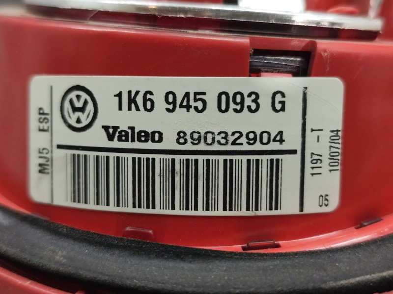 Recambio de piloto trasero izquierdo interior para volkswagen golf v (1k1) 1.9 tdi referencia OEM IAM   