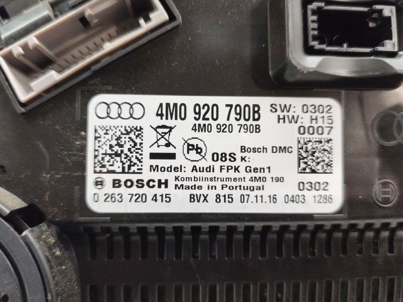 Recambio de cuadro instrumentos para audi q7 (4mb, 4mg, 4mq) 3.0 tdi quattro referencia OEM IAM 4M0920790B  