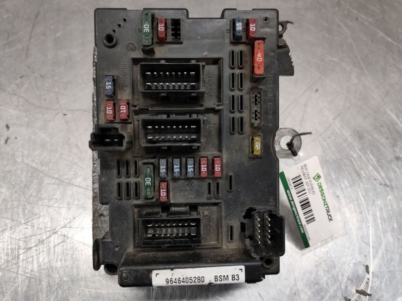 Recambio de bsm caja fusibles para peugeot 307 (s1) 2.0 hdi fap cat referencia OEM IAM 9646405280  