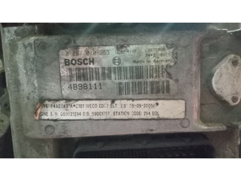 Recambio de despiece motor para iveco eurocargo 05.03  3.9 diesel referencia OEM IAM F4AE0481A  