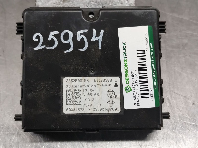 Recambio de modulo electronico para renault clio iv (bh_) 0.9 tce 90 referencia OEM IAM 285250615R  
