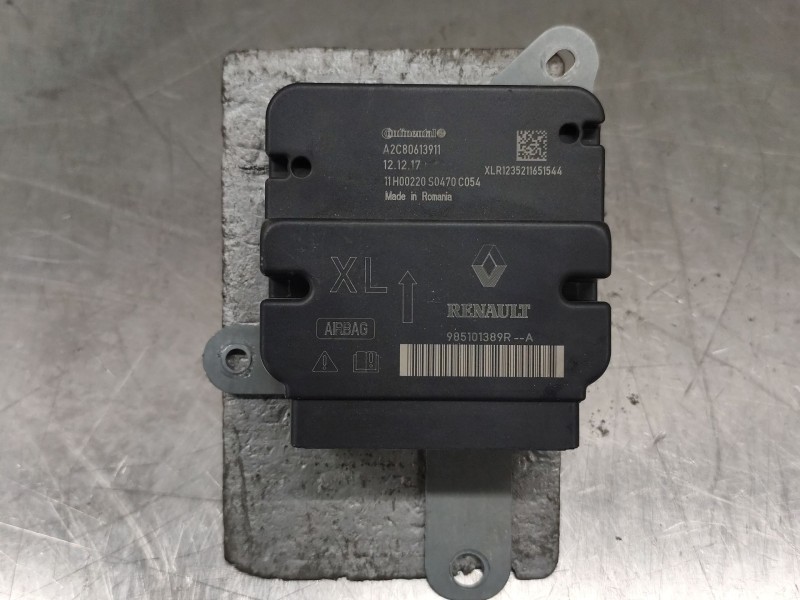Recambio de centralita airbag para renault clio iv (bh_) 0.9 tce 90 referencia OEM IAM 985101389  