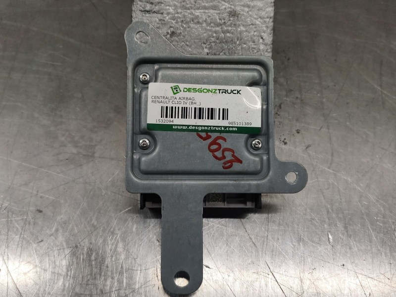 Recambio de centralita airbag para renault clio iv (bh_) 0.9 tce 90 referencia OEM IAM 985101389  