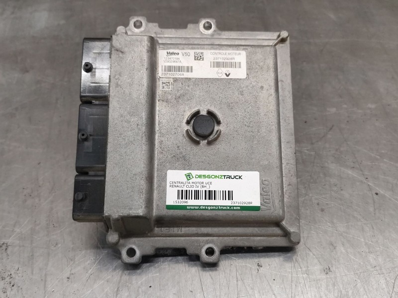 Recambio de centralita motor uce para renault clio iv (bh_) 0.9 tce 90 referencia OEM IAM 237102928R  