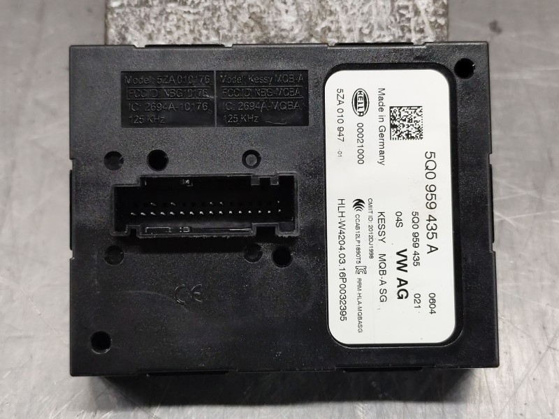 Recambio de centralita inmovilizador para skoda fabia iii (nj3) 1.4 tdi referencia OEM IAM 5Q0959435A  