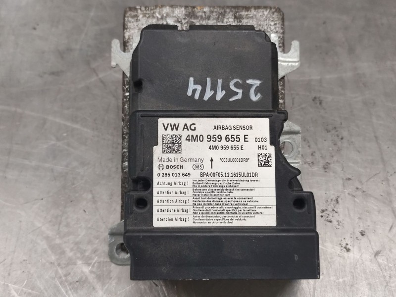 Recambio de centralita airbag para audi q7 (4mb, 4mg, 4mq) 3.0 tdi quattro referencia OEM IAM 4M0959655E  