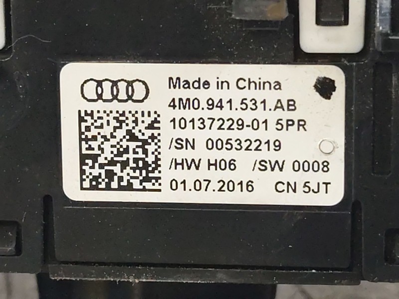 Recambio de mando luces para audi q7 (4mb, 4mg, 4mq) 3.0 tdi quattro referencia OEM IAM 4M0941531AB  